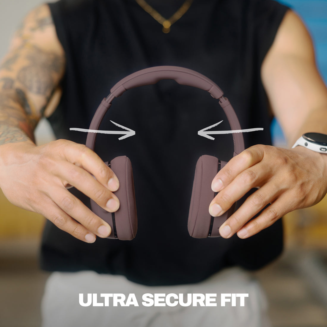 Skullcandy Crusher 540 Active Wireless Bluetooth Over-Ear Headphones with 40-Hour Battery Life headphones thumbnail 8