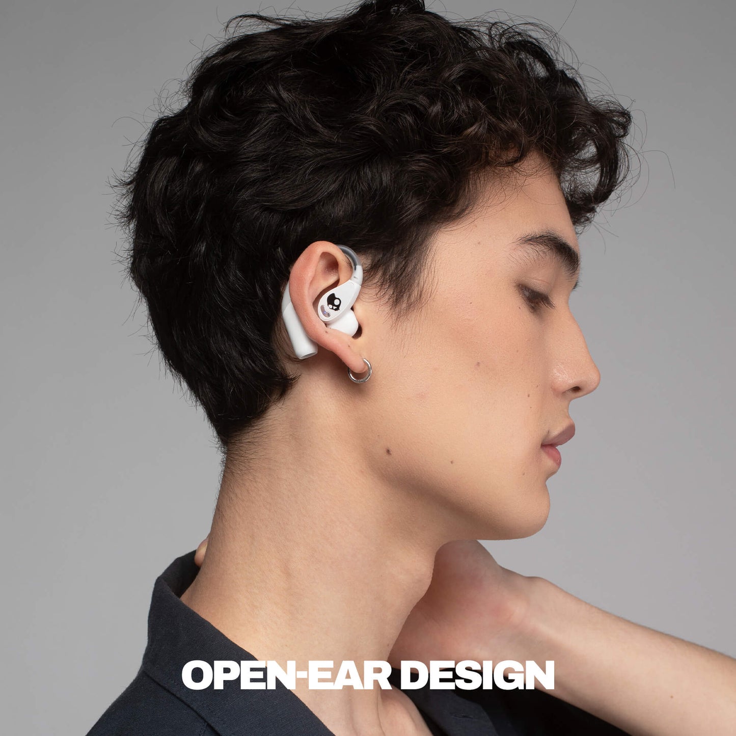 Skullcandy Push 540 Open open-ear sport earbuds designed for running and outdoor workouts | Bone