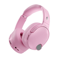 Pink Skullcandy Crusher 1080 ANC Headphones on a black background | Candy
