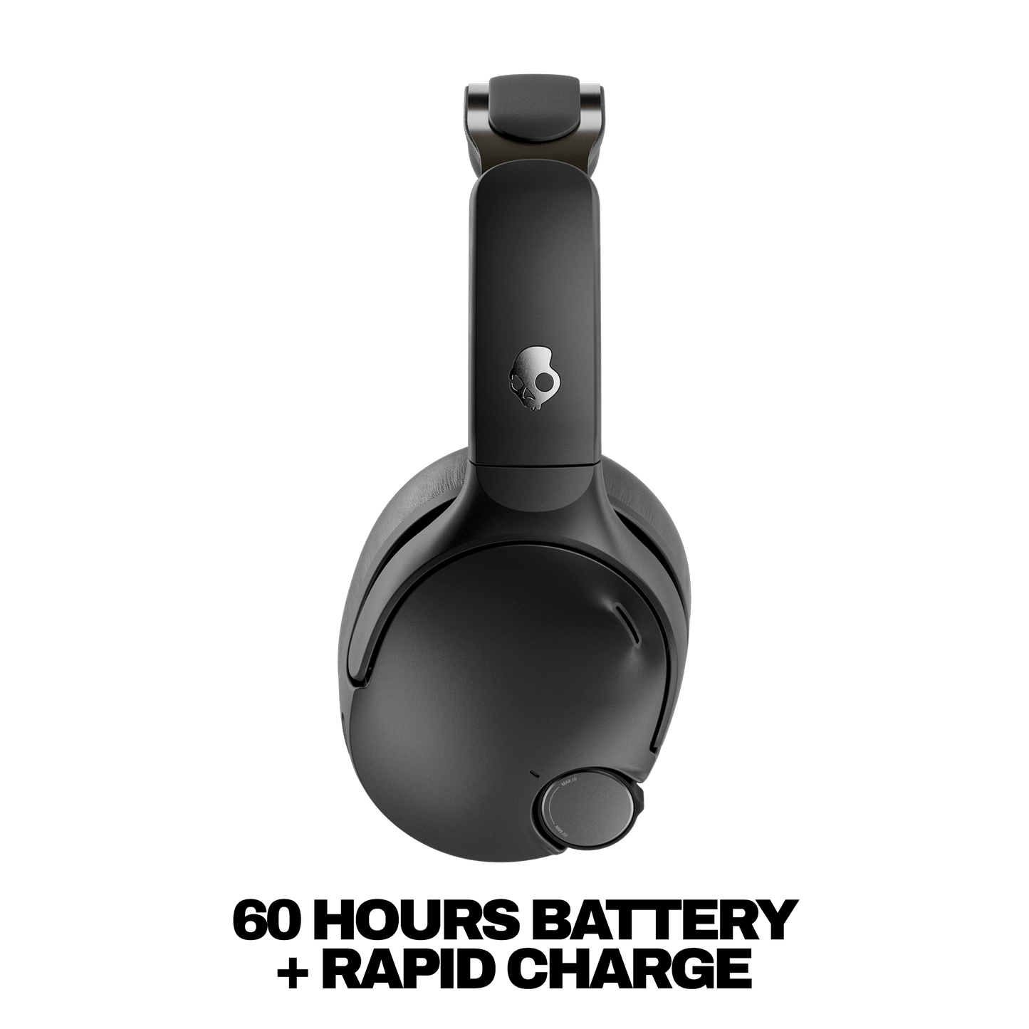 Black Crusher 1080 ANC with a brand logo on a white background | True Black