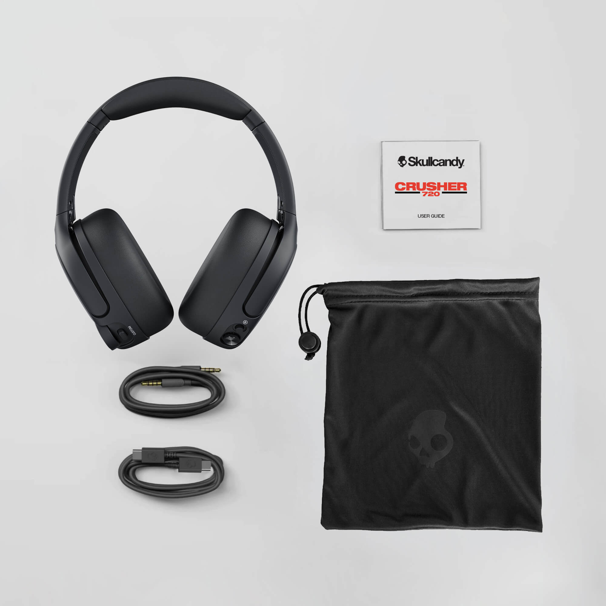 Crusher 720 - Bass Headphones with THX® Spatial Audio | 65-Hour