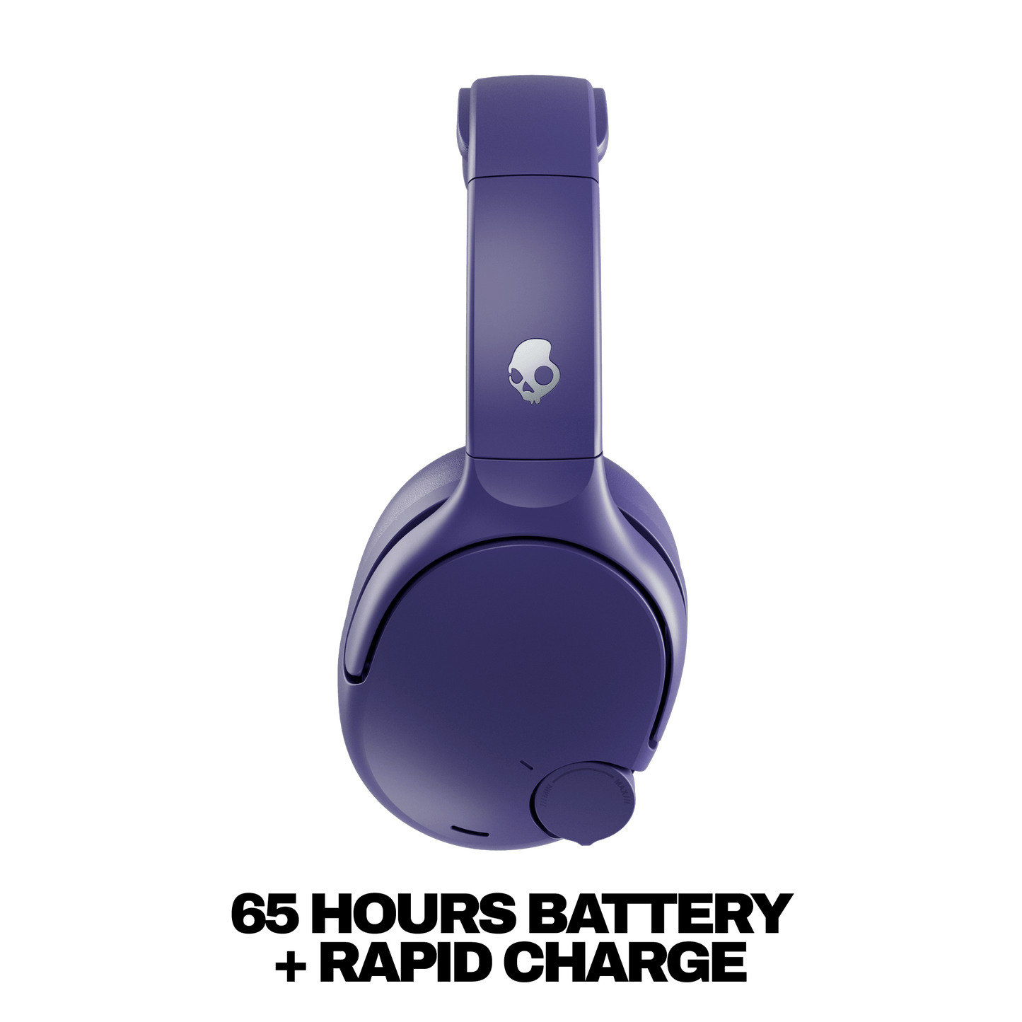 Purple Crusher 720 with a skull logo on a black background | Future