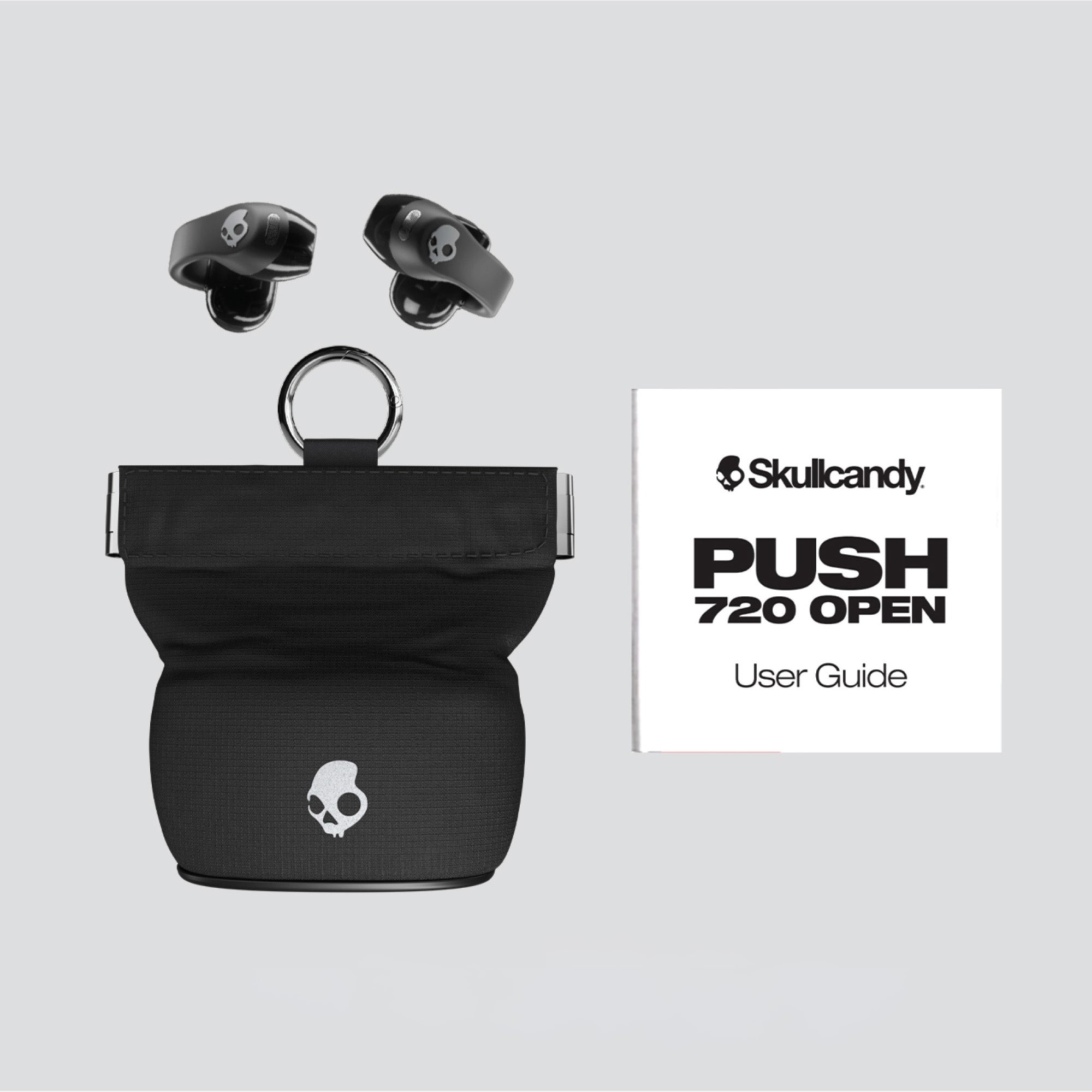 Push 720 Open - Wireless Open-Ear Earbuds | Bluetooth 5.3 | Clip